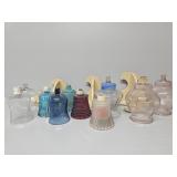 Wooden Corner Shelf, Votive Sconce Candle Holders