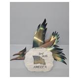 Stepping stone, birds