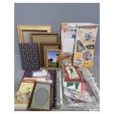 Picture Frames, Scrapbooking papers, Journal