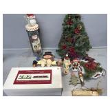 Holiday dishes, Ornaments, and more