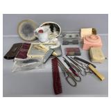 Bow Ties, Shaving mug, barber shears, more