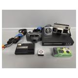 SYLVANIA DVD player w/ remote, Pentax Camera