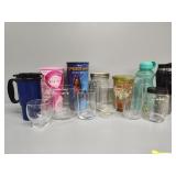 Glass and Plastic Cups