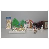 Christmas cookie plates, pancake shapes,ornaments,