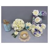 Bridal Bouquet, (2) small bouquets and more