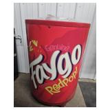 Faygo Red Pop Stand Up Cooler