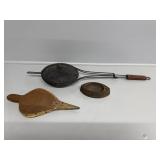 Popcorn Popper, Bellow, Sad Iron base