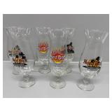 Hard Rock Cafe Glasses (6)