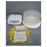 Rival Sandwich Maker, Cake carrier, Bug Silicone