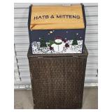 Hamper, Hats and Mittens Box