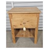 Small Wooden End stand