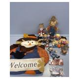 Wall hanging, Shelf decorations for fall