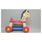 Vintage Fisher Price Whinny Ride on Horse 978