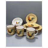 Oneida Causal Settings, Morning Rooster set