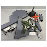 Parts and pieces of model kits