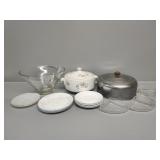 Assortment of glassware and bakeware