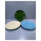 Fiesta Ware Luncheon Plates Assorted pre-86