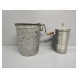 Ice Cream Maker and Canister