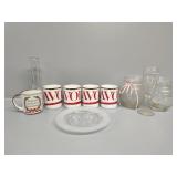 Avon coffee mugs, vases