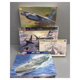 Aircraft, Armament, and PT-109 Ship Model Kit