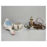 Light Fixture, Hanging Light and Goose