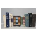 Medical books, readers digest, vintage dictionary