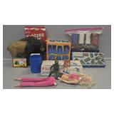 Mad Gab, yahtzee score pads, Buffalo bank,