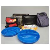 Cooler bags, plates , and more