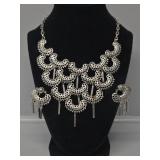 Filligree Bib Necklace