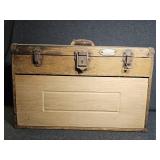 Wooden tool box