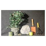 Garden tools, twine and more