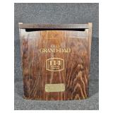 Old Grand Dad Whiskey Box with Tumblers