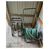 Garden Reel and Hoses (2)