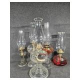 Assorted Oil Lamps