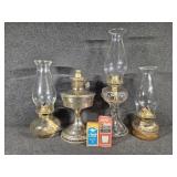 Assorted Oil Lamps