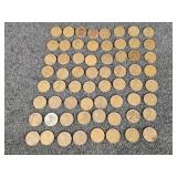 Wheat Pennies(62)