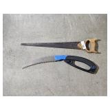 Double Sided Hand Saw, Hand Pruner Saw