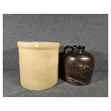 Stoneware Jug, Stoneware Crock