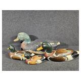 Wooden Mallard Duck Decoys