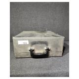 Smith Corona typewriter and case