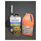 Thompson water seal, bar and chain oil, pennzoil