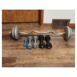 Weight Bar and Weights