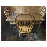 Dining Table with 3 Chairs