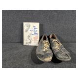 Ty Cobb Autobiography, Vintage Baseball Cleats