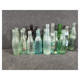 Glass pop bottles