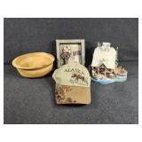 Alaska ball cap, cabin, and more