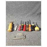 Assorted Screwdrivers and Bits