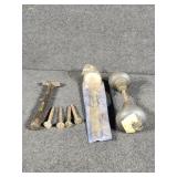 Vintage Metal Doorknob and Hardware