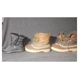 Mens size 12 boots, women