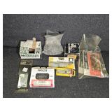 Screws, hinges, various hardware